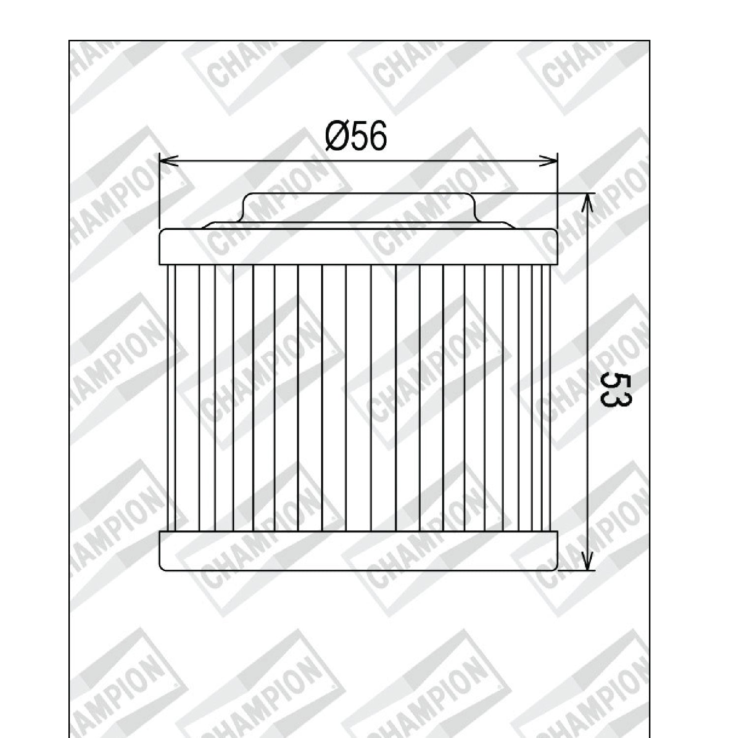 Champion Oil Filter - COF051