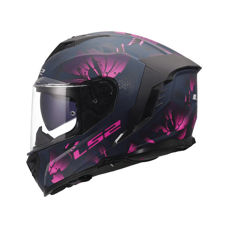 LS2 FF818 Storm III - Burst Matt Black/Pink