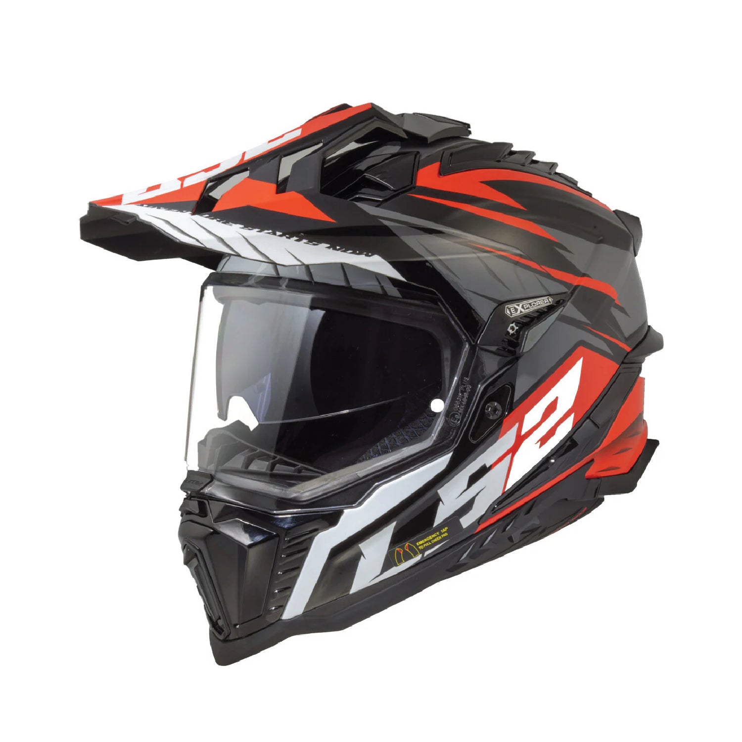 LS2 MX701 Explorer Spire - BLK/TI/RED