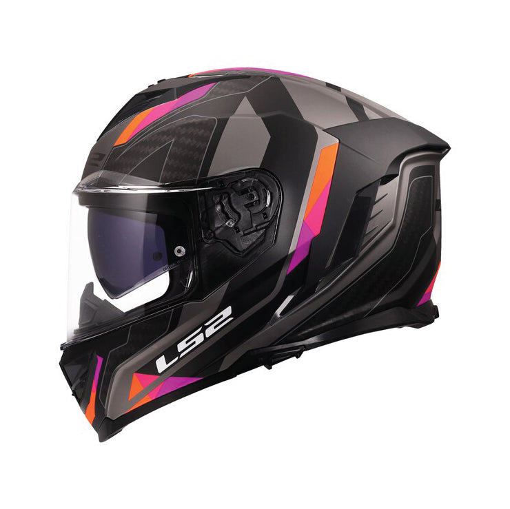 LS2 FF818 Storm III - Sporty Grey/Purple Matt