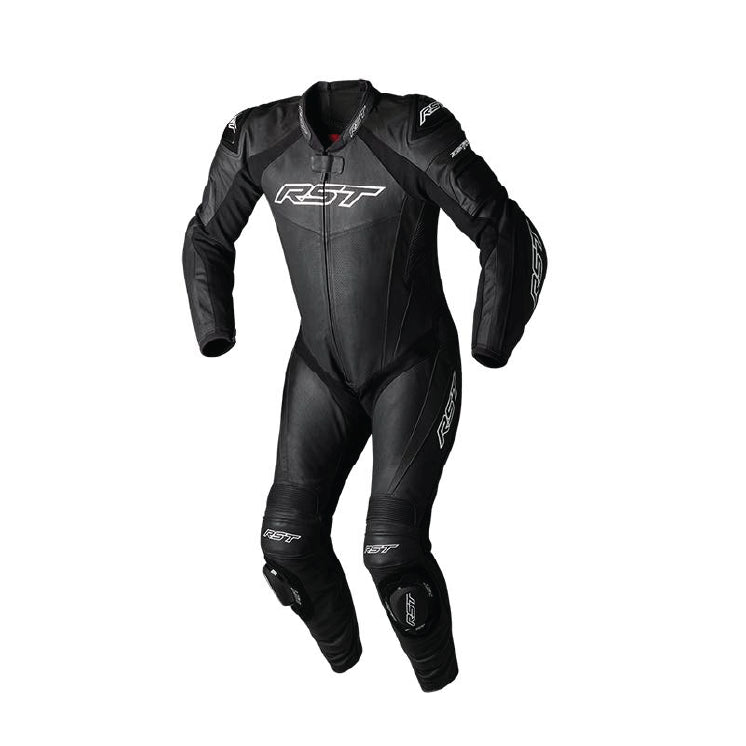 RST Tractech Evo 4 1 Piece Leather Suit Black